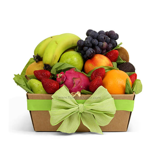 Classical Fruit Basket - Get Well Soon