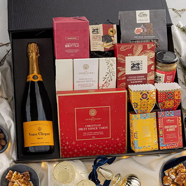 Christmas Indulgence with Veuve Hamper - Christmas 2024 - Christmas