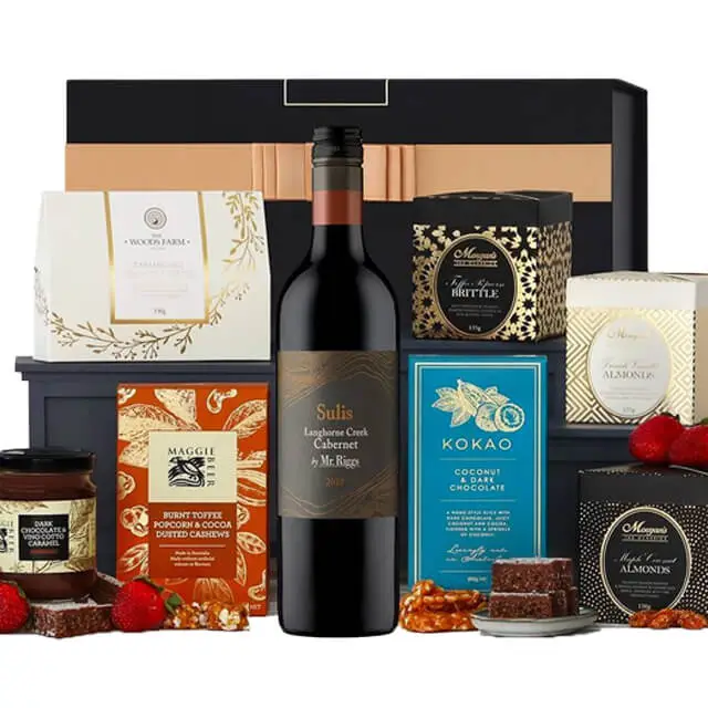 Red Wine & Sweet Bites Hamper