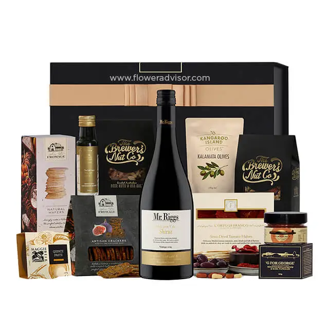 Red Wine & Nibbles Hamper