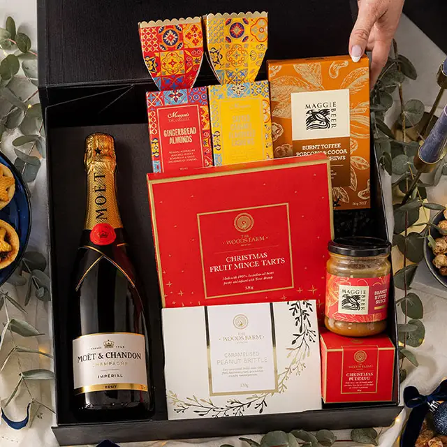 Christmas Bites with Moet Hamper - Christmas 2024