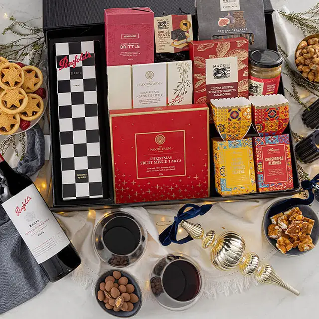 Christmas Indulgence Hamper with Penfolds Max Shiraz - Christmas 2024