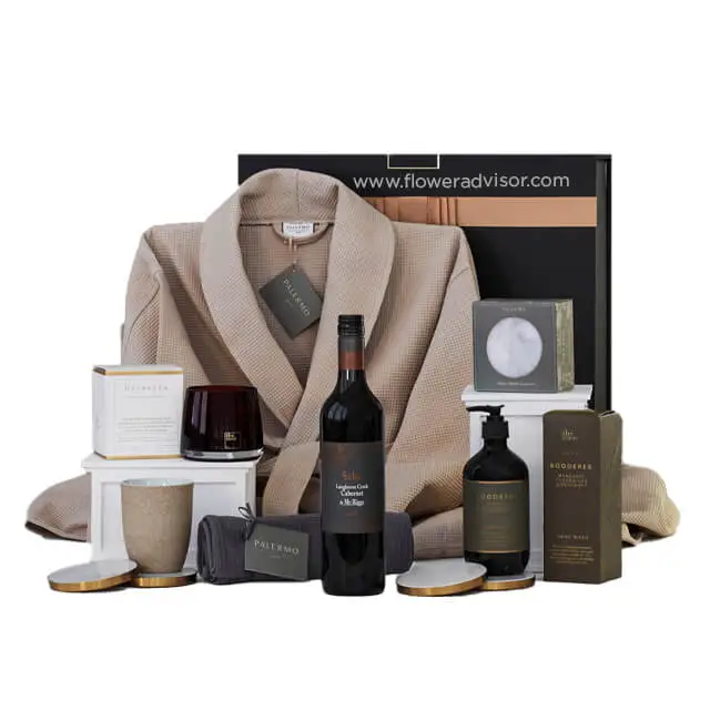 Lounging in Luxury with Red Wine Hamper